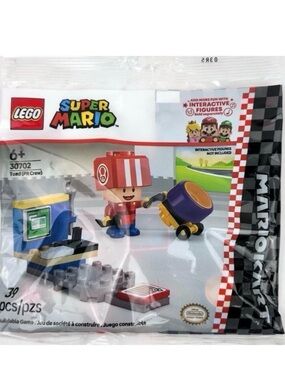 Lego 30702 - Lego Super Mario‎ Kart - Toad (Pit Crew)
